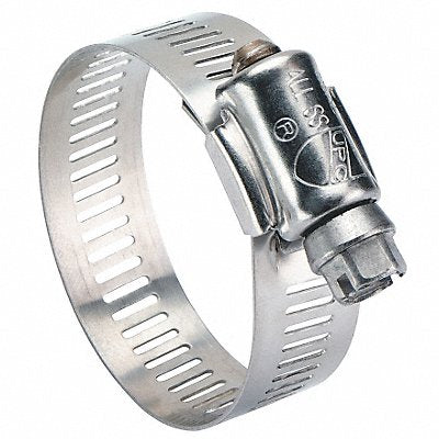GRAINGER 6364 Worm Gear Hose Clamp 9/16 W 2.5 ID PK10