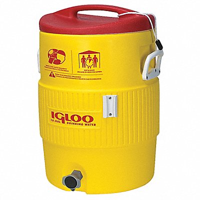 IGLOO 48154 Beverage Cooler Hard Sided 10.0 gal.