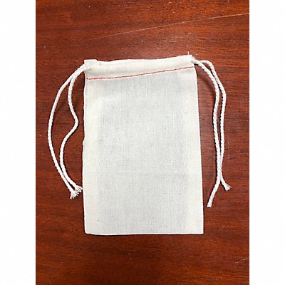 MIDWEST PACIFIC MP325CB1 Cloth Bag 2 Drawstrings 5 in L PK100