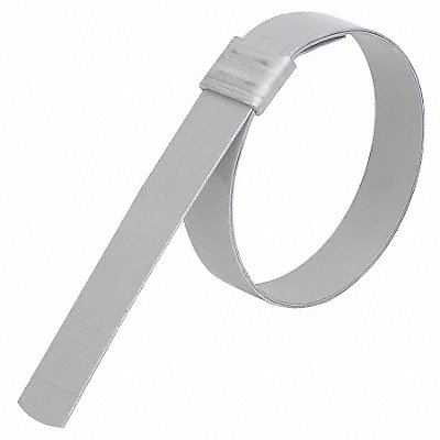 BAND-IT GRS305 Band Clamp 5/8 W Lip-Lock 1 3/8 OD PK24