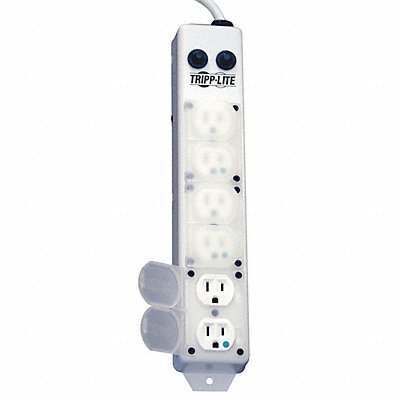 TRIPP LITE PS615HGOEM Outlet Strip 6 Outlet 15A 13-3/4 L Wht
