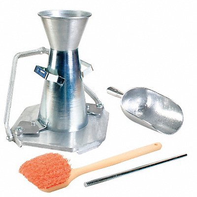 GRAINGER 5DPD5 Slump Cone Test Set