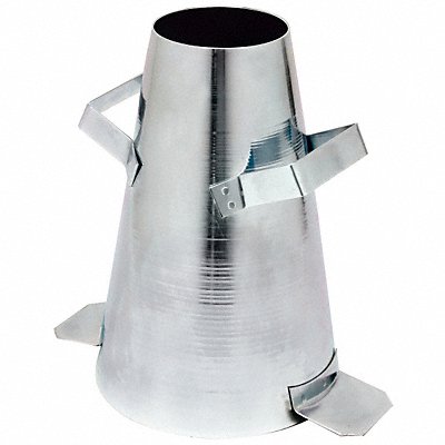 GRAINGER 5DPD8 Steel Slump Cone c/w H-3636