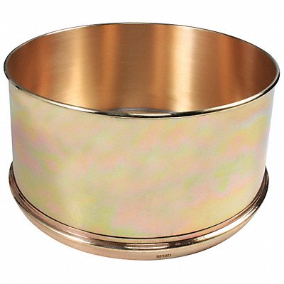 HUMBOLDT 5DPF1 Separator Pan Brass 12 In Dia 6 In Deep