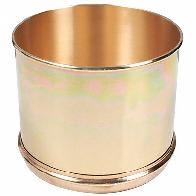 HUMBOLDT 5DPF8 Separator Pan Brass 8 In Dia 6 In Deep