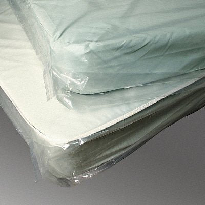 GRAINGER 5DTT8 Mattress Bag Full 1.50 mil PK100