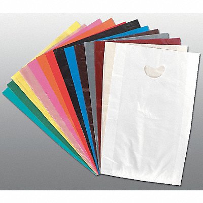 GRAINGER 5DUG6 Plastic Shopping Bag Merchandise PK500