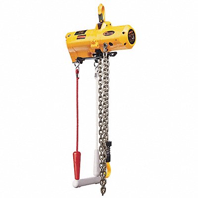 HARRINGTON TCS500C15 Air Chain Hoist 1000 lb Cap. 15 ft Lft