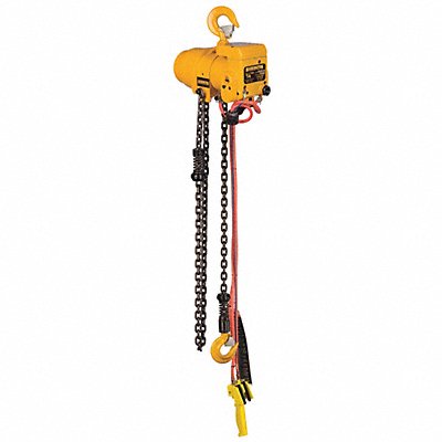 HARRINGTON TCR250P10 Air Chain Hoist 500 lb Cap. 10 ft Lift