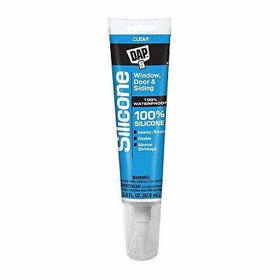 DAP 753 D0261 Silicone Sealant Clear Window Door