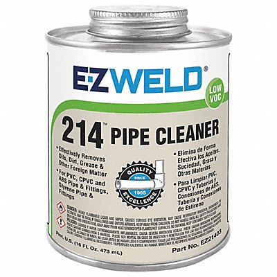 EZ WELD 21403 K8470 Surface Cleaner Can 16 oz Clear
