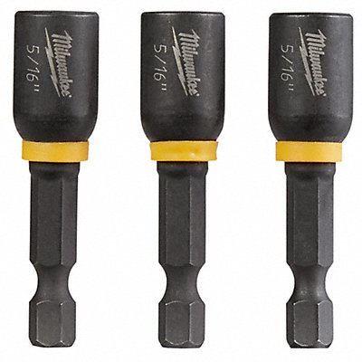 MILWAUKEE 49664523 Nutsetter 5/16 Steel Impact Rated PK3