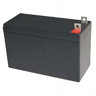 GRAINGER 5EFG9 Sealed Lead Acid Battery 12VDC 10Ah
