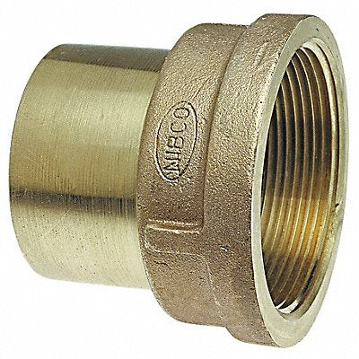 NIBCO 7032RLF1214 Adaptor Lead Free Cast Brass 1/2 CxFNPT