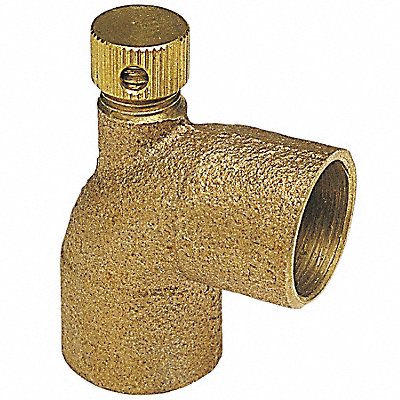 NIBCO 705DLF12 Elbow 90 Deg Vent LL Cast Bronze 1/2
