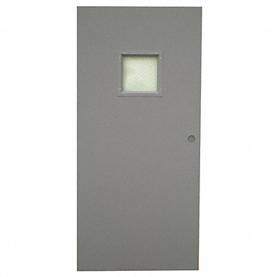 CECO CHMDXVL2668XCYLCE18gaWG D3681 Metal Door With Glass Type 1 80 x 30 In