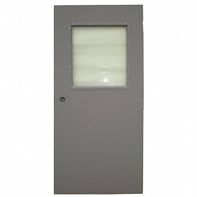 CECO CHMDXHG2668XCYLCE18gaWG D3716 Metal Door With Glass Type 1 80 x 30 In