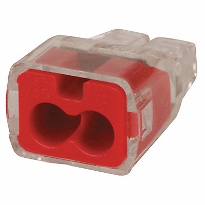 IDEAL 301032 Push In Connector Red 18AWG 12 AWG PK100