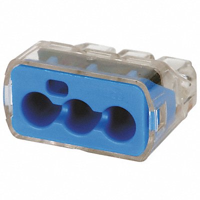 IDEAL 301039J Push In Connector Blue 14AWG 10AWG PK150