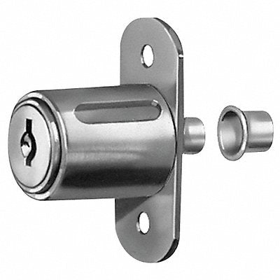 COMPX NATIONAL C8043C346A14A Sliding Door Lock Nickel Key C346A