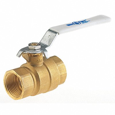 MILWAUKEE VALVE UPBA475B112 Manual 2-Way Ball Valve NPT Brass