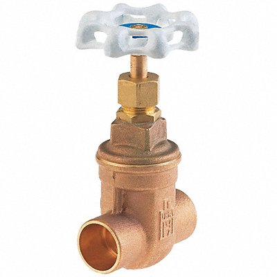 MILWAUKEE VALVE UP11512 Gate Valve 1/2 in Solder