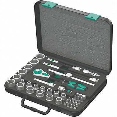 WERA 5003594001 Socket Wrench St Chrome 6Pt 6 - 24 mm
