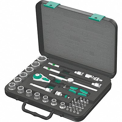 WERA 5003596001 Socket Wrench St Chrome 6Pt 1/4 - 7/8 in