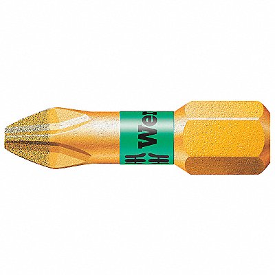 WERA 5056404001 Insert Bit SAE 1/4 Hex #3 1 S2 Steel