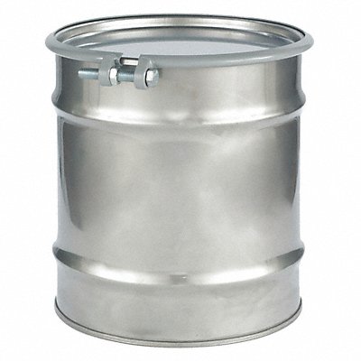 GRAINGER ST0804 Transport Drum Silver 20ga .9mm