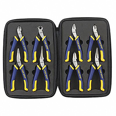 IRWIN 2078714 Precision Plier Set Ergonomic 8 Pcs