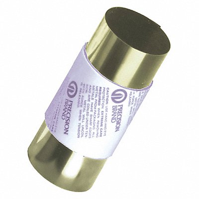 PRECISION BRAND 17972 Shim Stock 150mm W 2.5 m L 0.1mm Thk