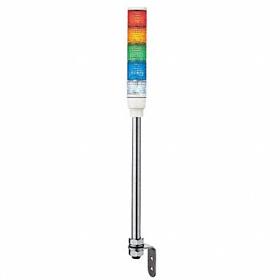 SCHNEIDER ELECTRIC XVC4B5 Tower Light 40mm Steady 0.13A Blue Clear