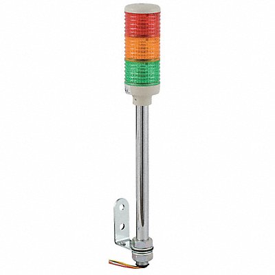 SCHNEIDER ELECTRIC XVC6B3 Tower Light 60mm Steady 0.08A Red Org Gr