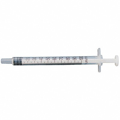 GRAINGER 5FVE8 Dispensing Syringe 1 mL Manual PK10