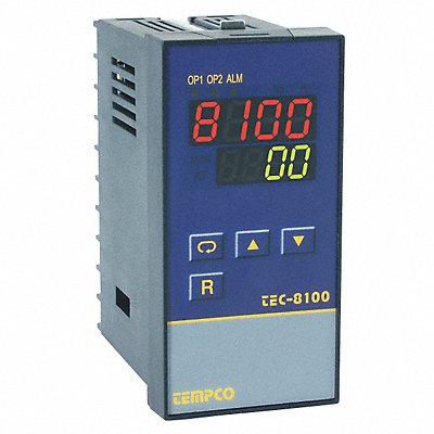 TEMPCO TEC34016 Temperature Contoller 90-250VAC 1/8Din (1)SSR-5VDC