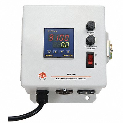 TEMPCO PCM10006 Temperature Contoller Panel Univ 480V 24A 0-2400F