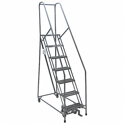 COTTERMAN 1006R1824A3E10B4C1P6 Rolling Ladder Welded Handrail Platform 60In H