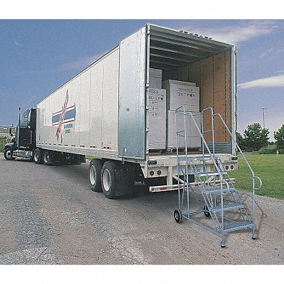 COTTERMAN 5TAP2424RA3E24B11C1P6 Work Platform Rolling Steel 50 In H