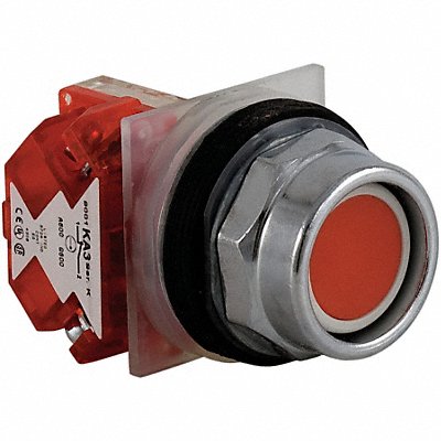 SCHNEIDER ELECTRIC 9001KR2RH6 H7062 Extended Push Button Operator Non Illuminated Red 1NC