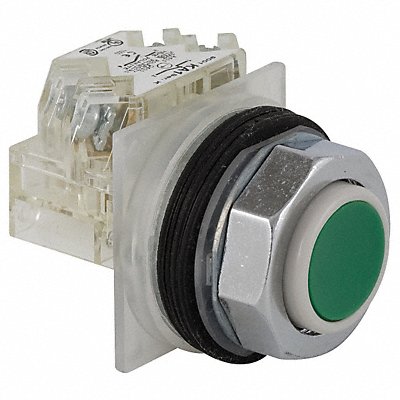 SCHNEIDER ELECTRIC 9001KR3GH13 H7068 Extended Push Button Operator Non Illuminated Grn SPDT