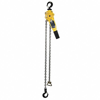 OZ LIFTING PRODUCTS OZ0755LHOP Lever Chain Hoist Cap 1500Lb Lift 5Ft