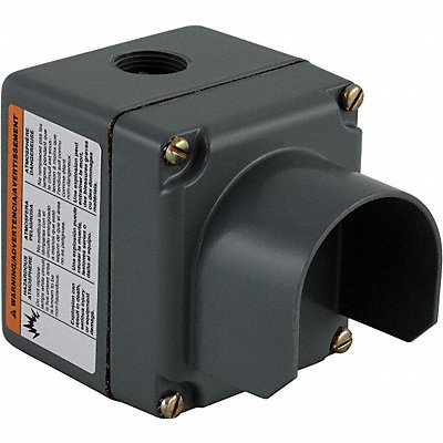 SCHNEIDER ELECTRIC 9001KYG1 Push Button Enclosure 30mm 1Hole Alum