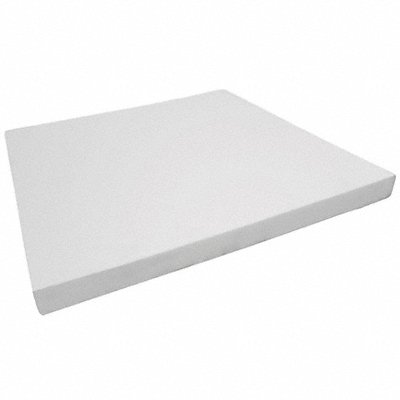 GRAINGER ZUSAXPE49 Polyethylene Sheet L 12 in White