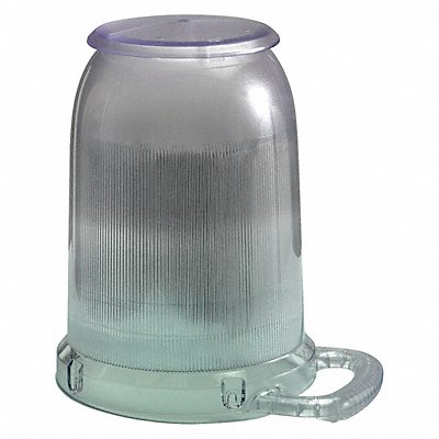 WOBBLE LIGHT 111801 Replacement Sr Dome with Cap 11.25in PC