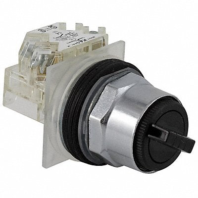 SCHNEIDER ELECTRIC 9001KS34BH13 Selector Switch Non Illuminated 2Pos 30mm Black