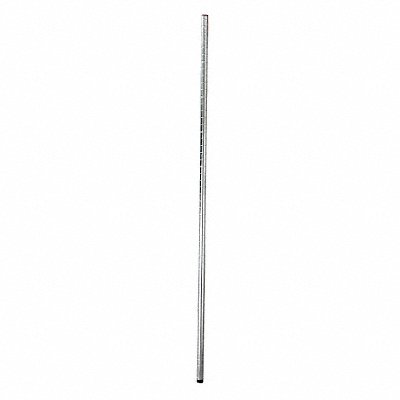 GRAINGER 5GTD9 Wire Shelf Post 74 inx1 in Splt Slv PK2