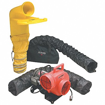 ALLEGRO 952003M Confined Space Blower Kit Orange 19 W