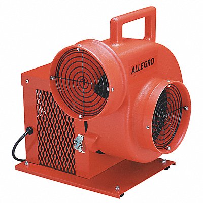 ALLEGRO 9504 Confined Space Blower Orange 18 1/2 W