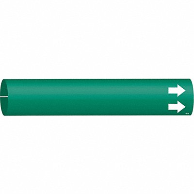BRADY 4011A Pipe Marker 13/16 in H 4/5 in W